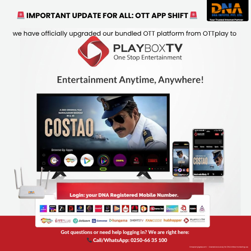 Special DNA Internet Deal